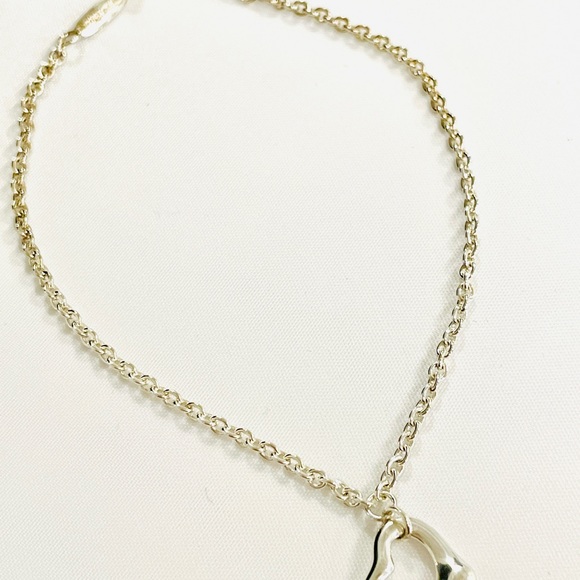 Tiffany & Co. Sterling Silver Chain Heart Bracelet Peretti - Picture 2 of 10